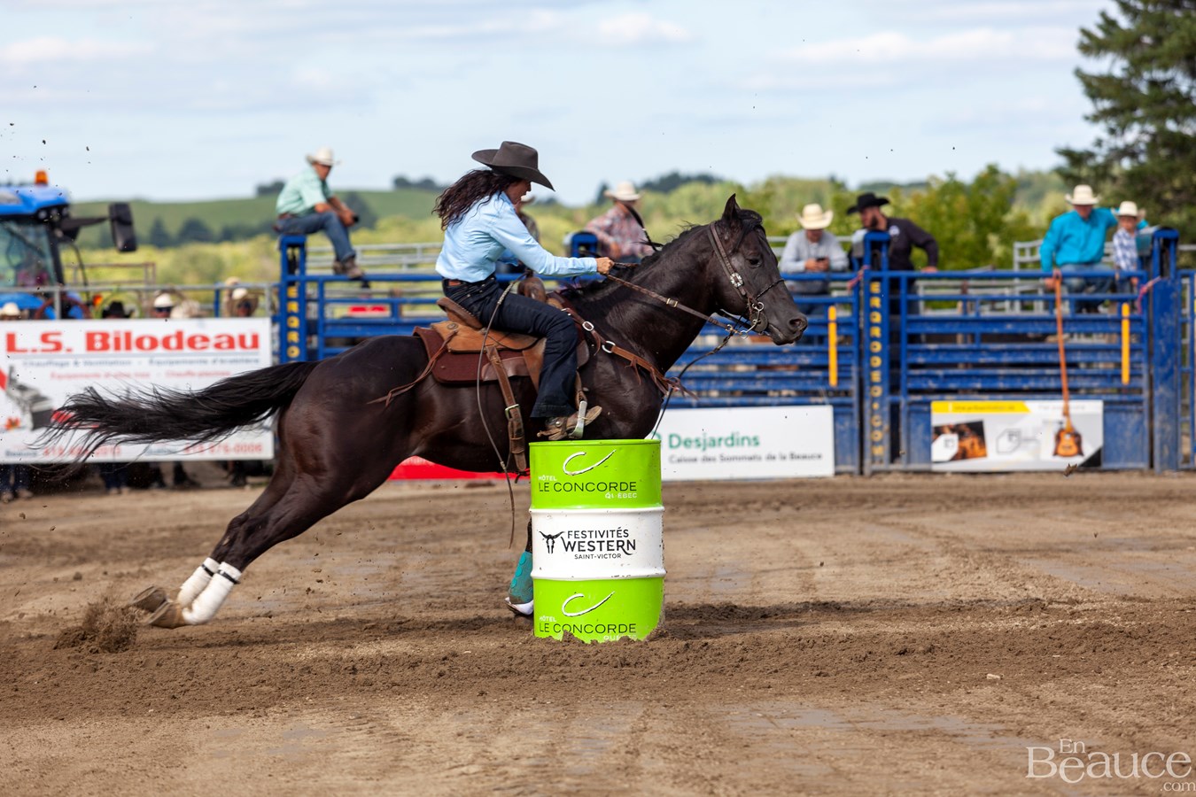 Un dernier rodéo enlevant pour les 43e Festivités Western de Saint-Victor