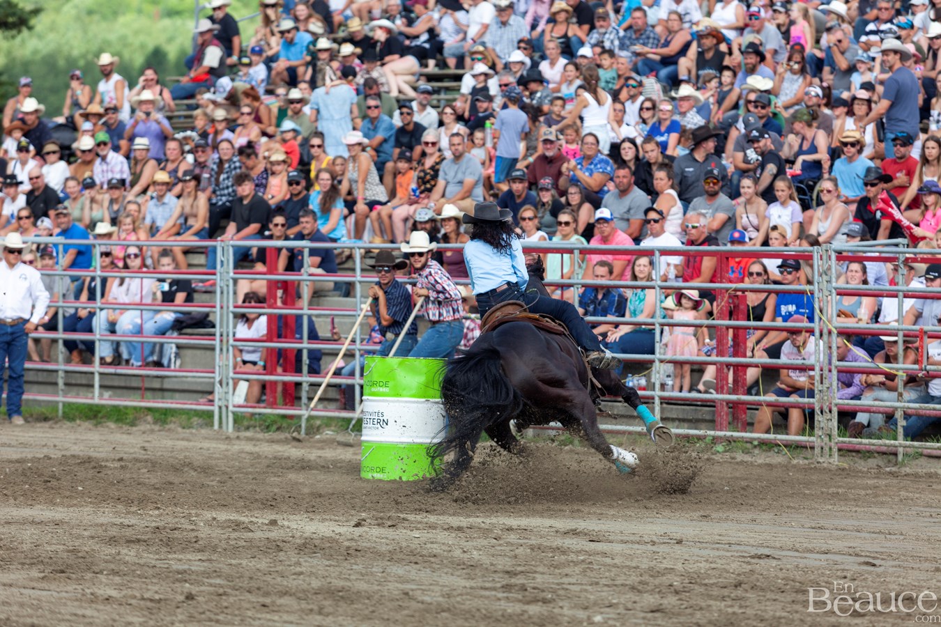 Un dernier rodéo enlevant pour les 43e Festivités Western de Saint-Victor
