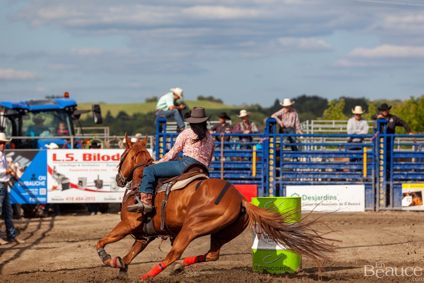 Un dernier rodéo enlevant pour les 43e Festivités Western de Saint-Victor