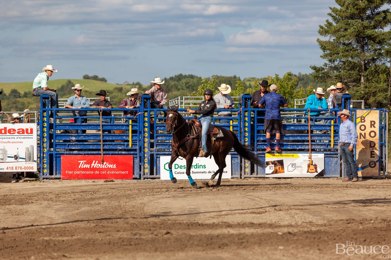 Un dernier rodéo enlevant pour les 43e Festivités Western de Saint-Victor