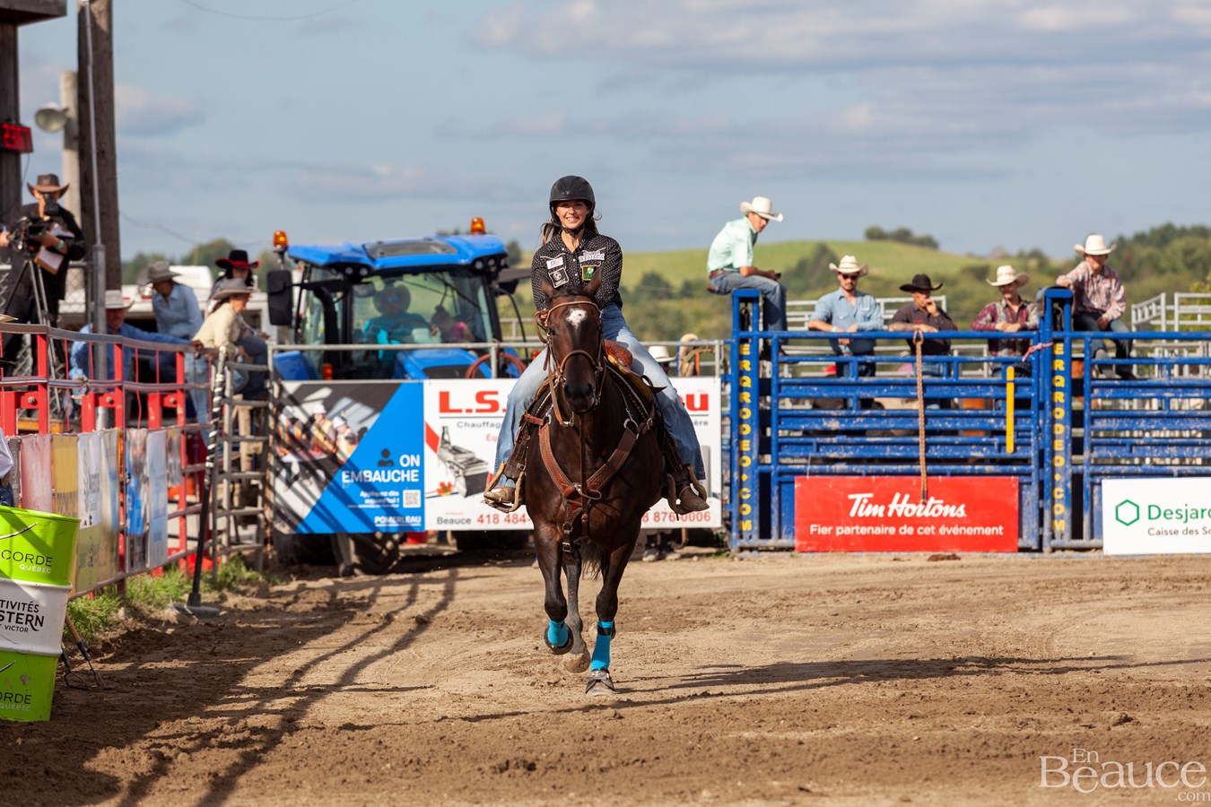 Un dernier rodéo enlevant pour les 43e Festivités Western de Saint-Victor