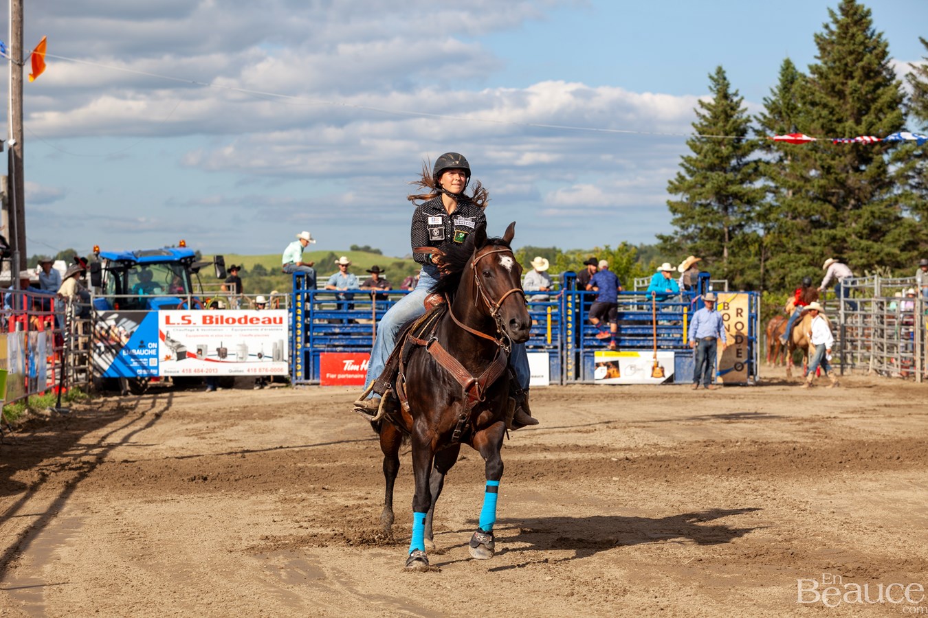 Un dernier rodéo enlevant pour les 43e Festivités Western de Saint-Victor