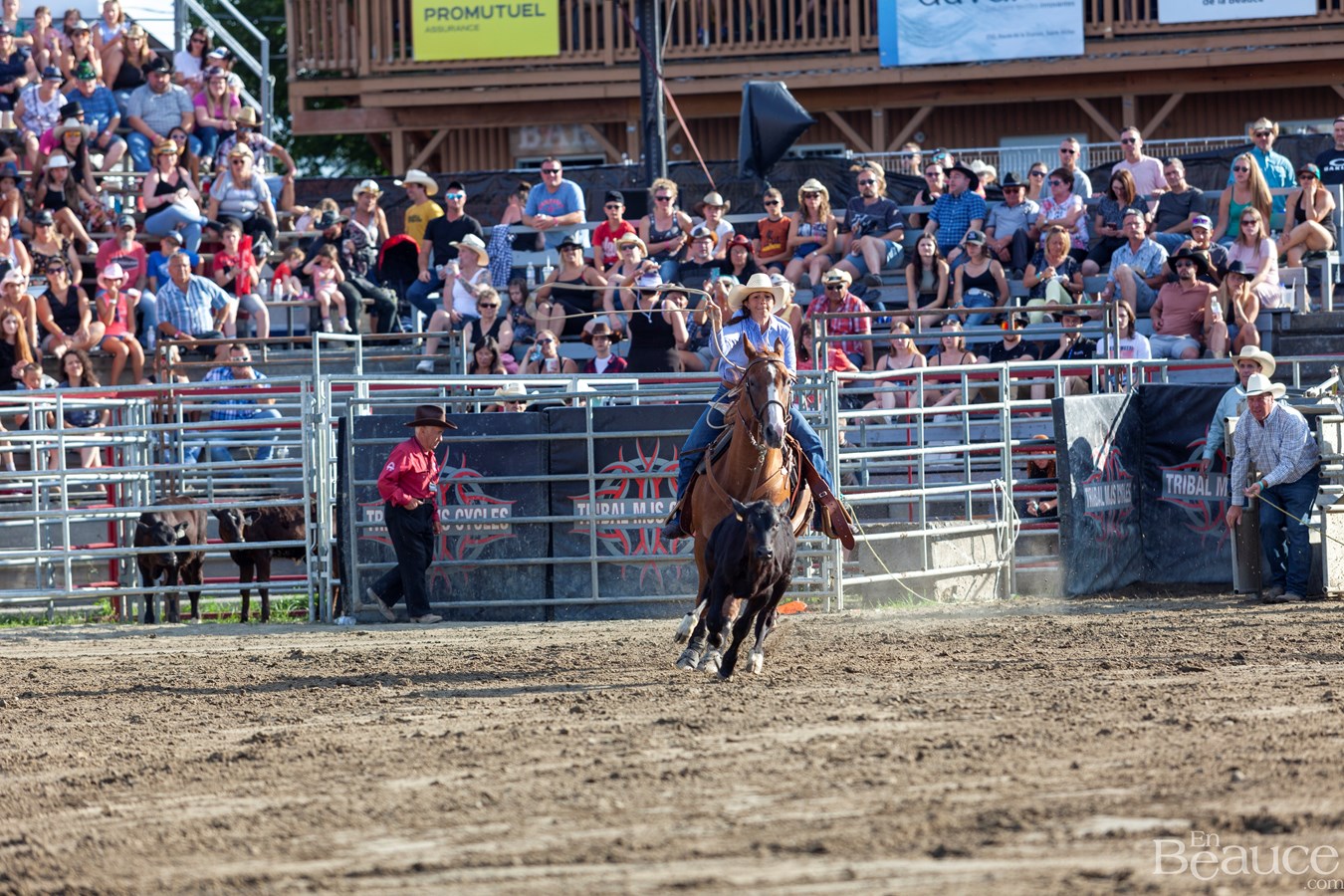 Un dernier rodéo enlevant pour les 43e Festivités Western de Saint-Victor