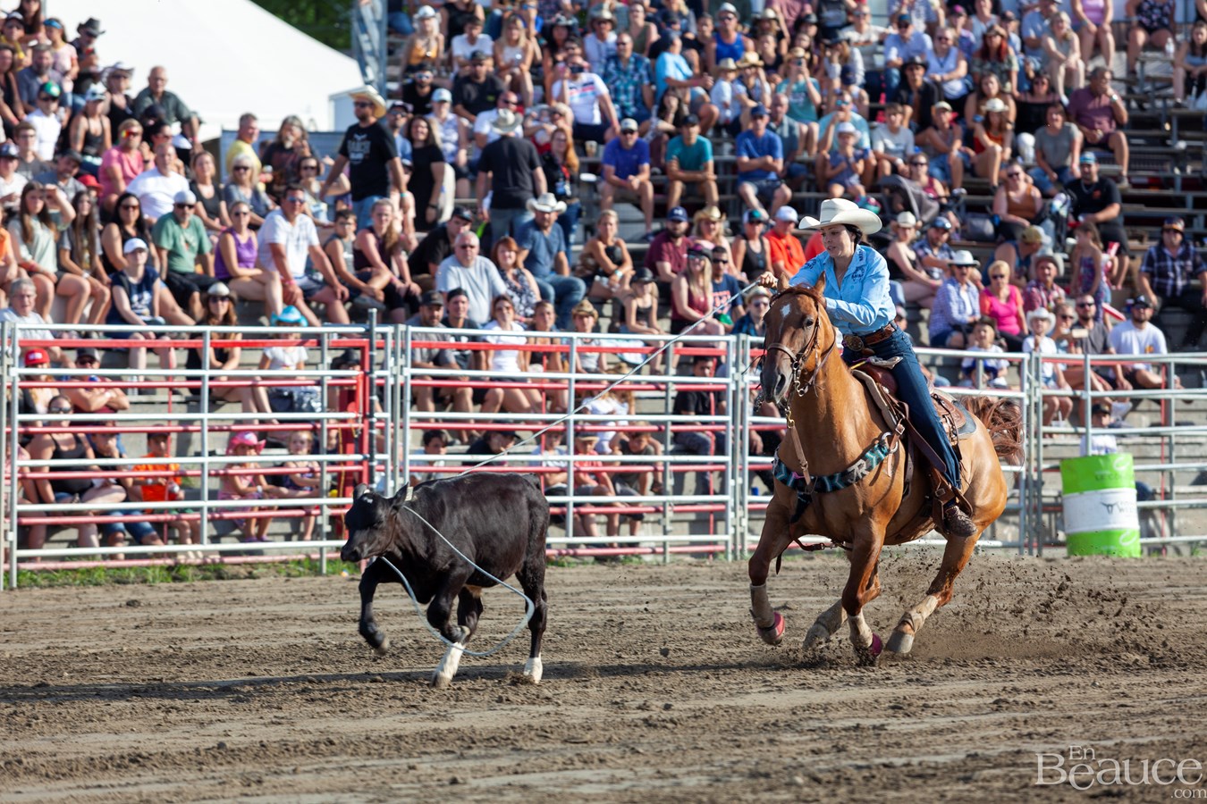 Un dernier rodéo enlevant pour les 43e Festivités Western de Saint-Victor
