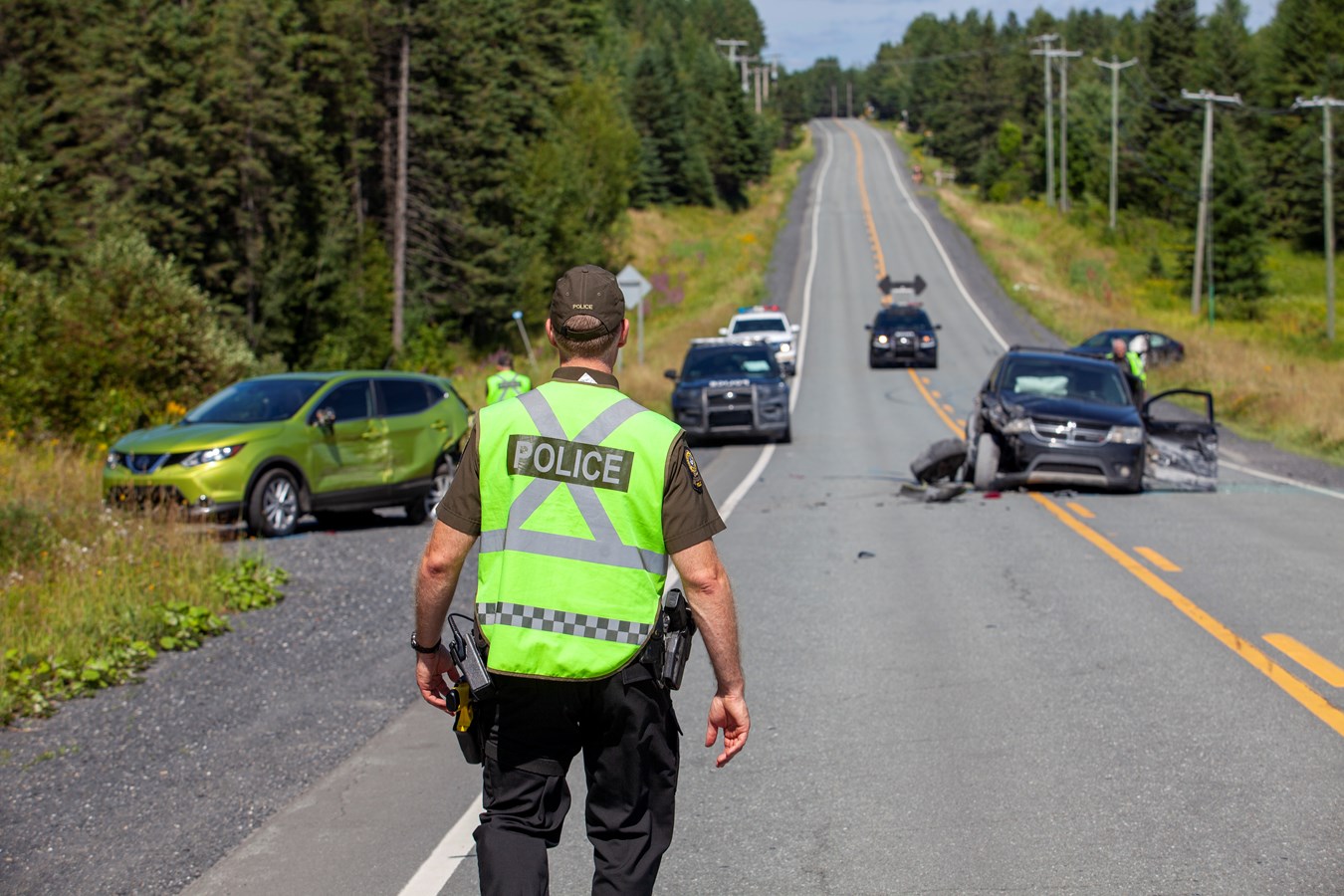 Accident à Saint-Georges: cinq personnes blessées