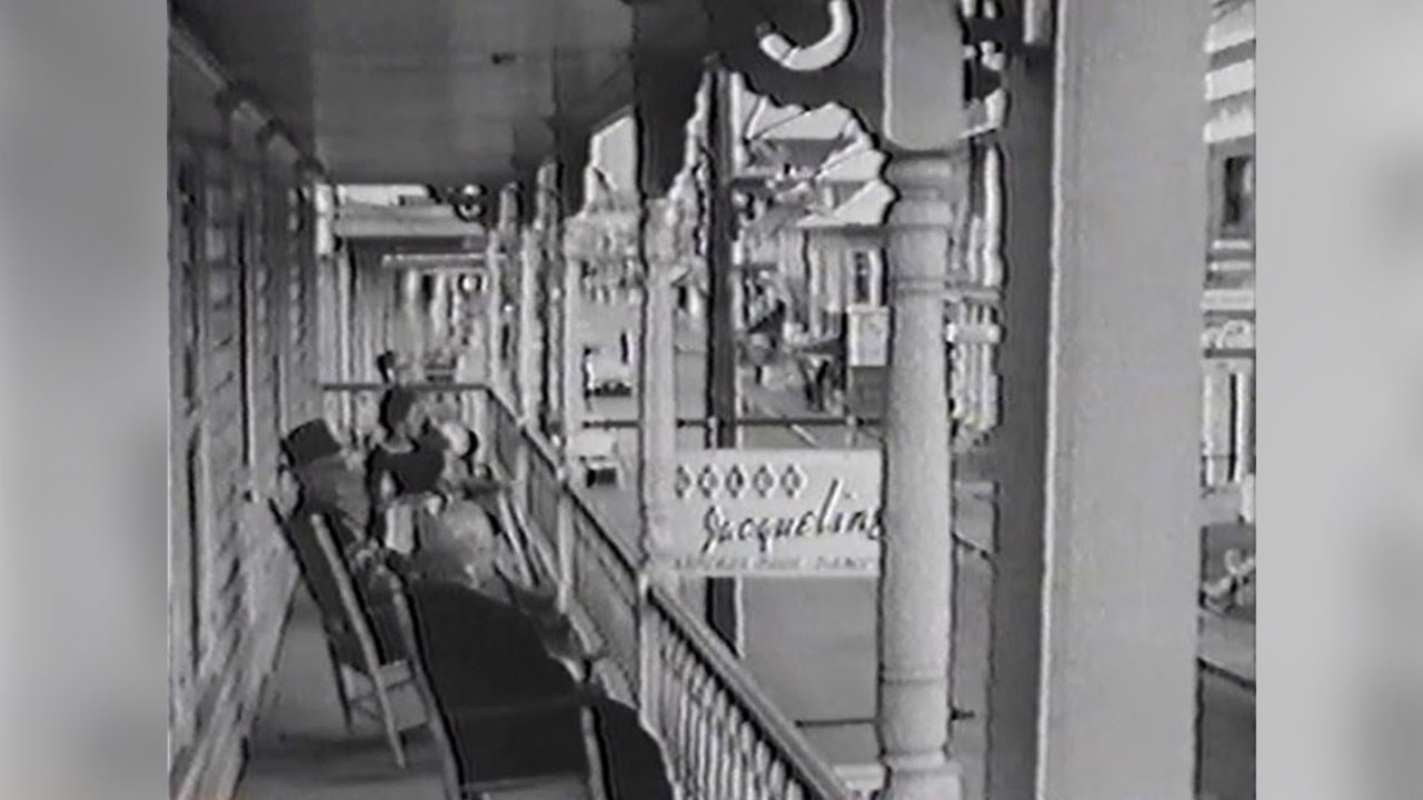 Le Salon Jacqueline sur la première avenue en 1960