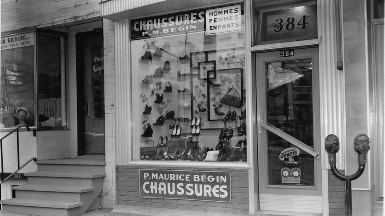 Le Salon Jacqueline sur la première avenue en 1960