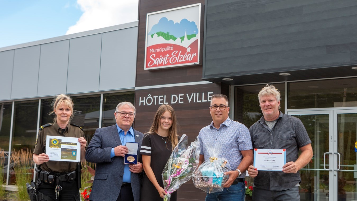 Marie-Joëlle Girard, Luc Provençal, Ariel Cliche, Carl Marcoux et Alain Gilbert