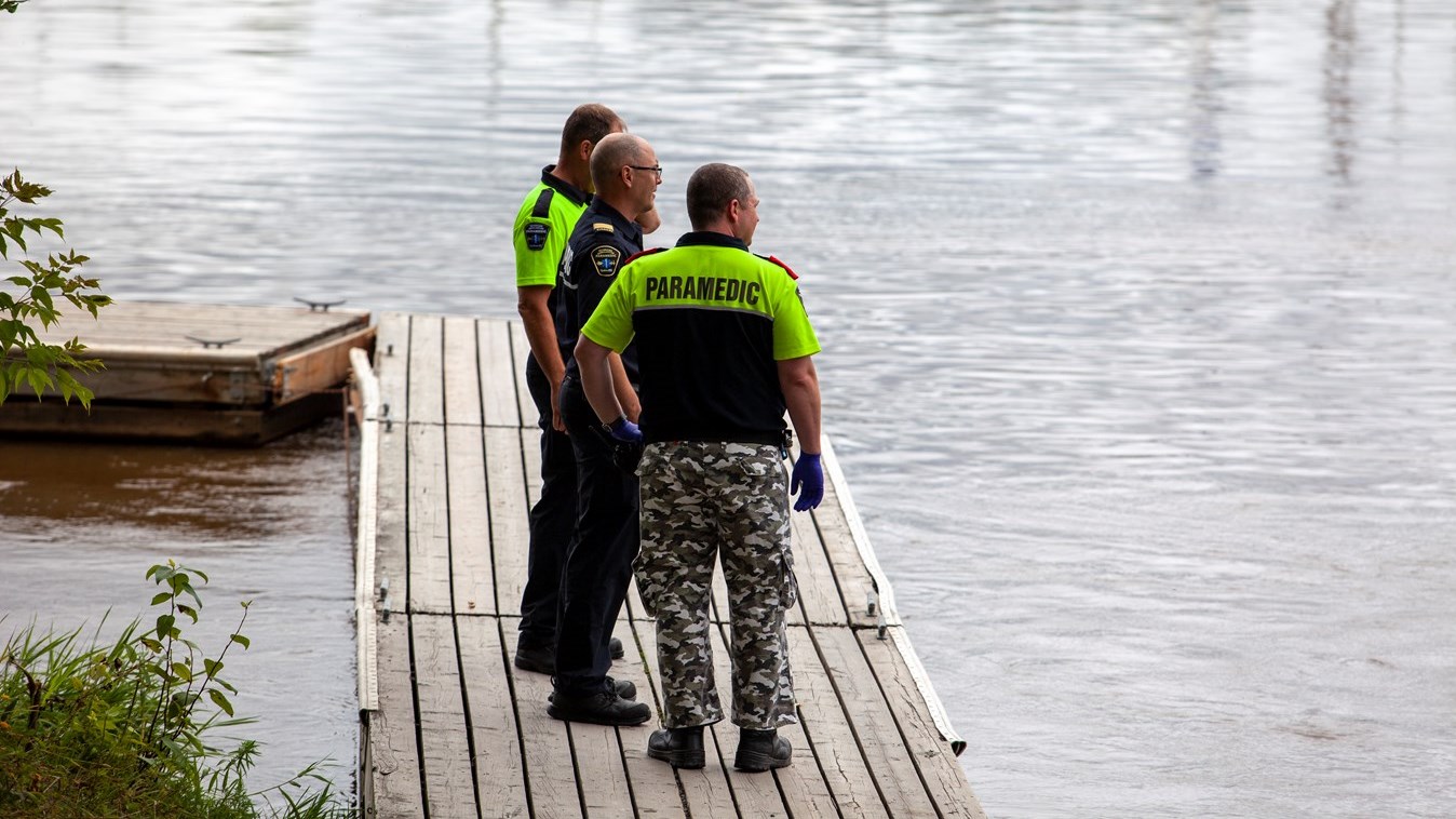 Les pompiers de Saint-Georges recommandent de ne pas naviguer sur la rivière Chaudière pour le moment
