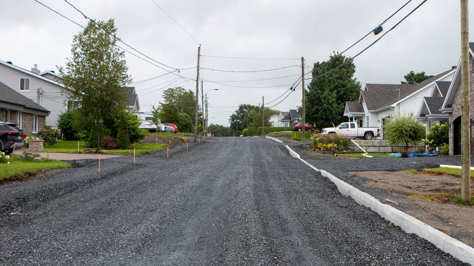 Réfection de la première avenue: le chantier progresse très bien