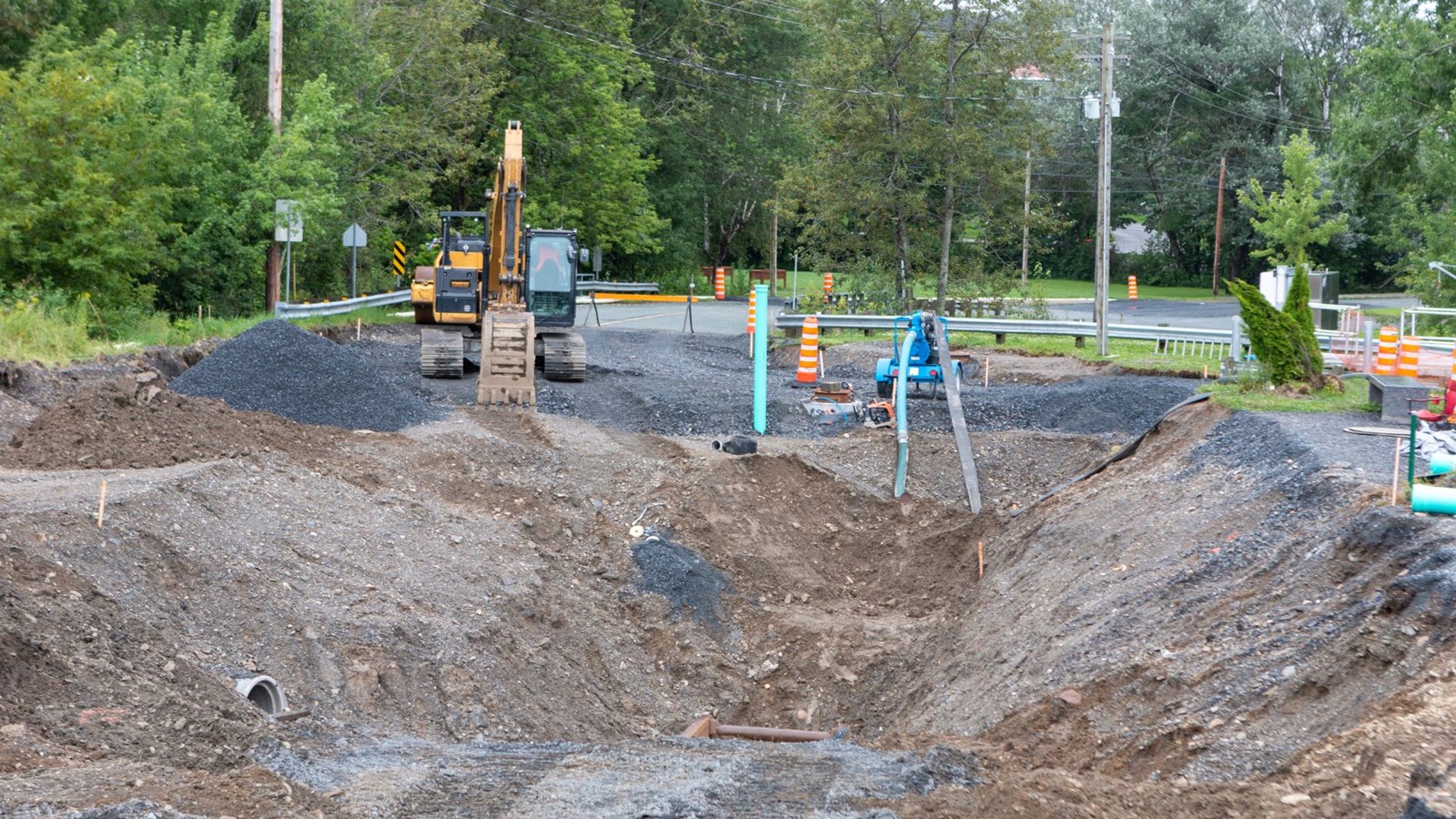 Réfection de la première avenue: le chantier progresse très bien