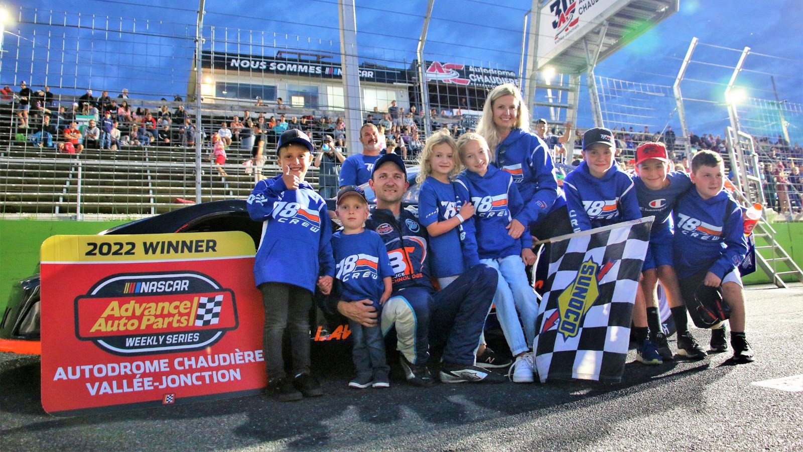 Les enfants à l’honneur à l'Autodrome Chaudière