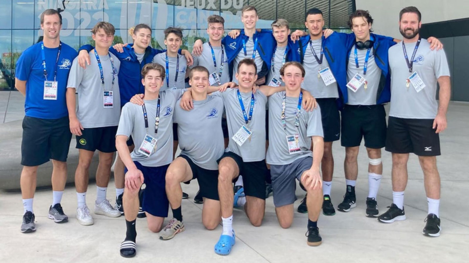Équipe québécoise masculine de volleyball.