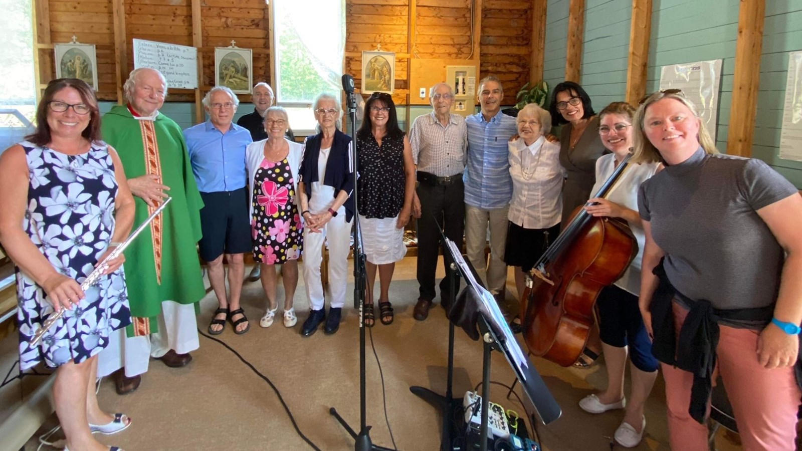 Une belle fête pour souligner les 60 ans de prêtrise de Mgr Hermann Giguère