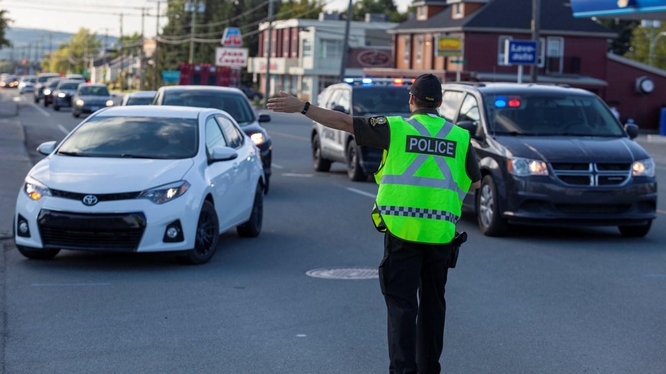 Le boulevard Dionne était fermé le temps de l'enquête