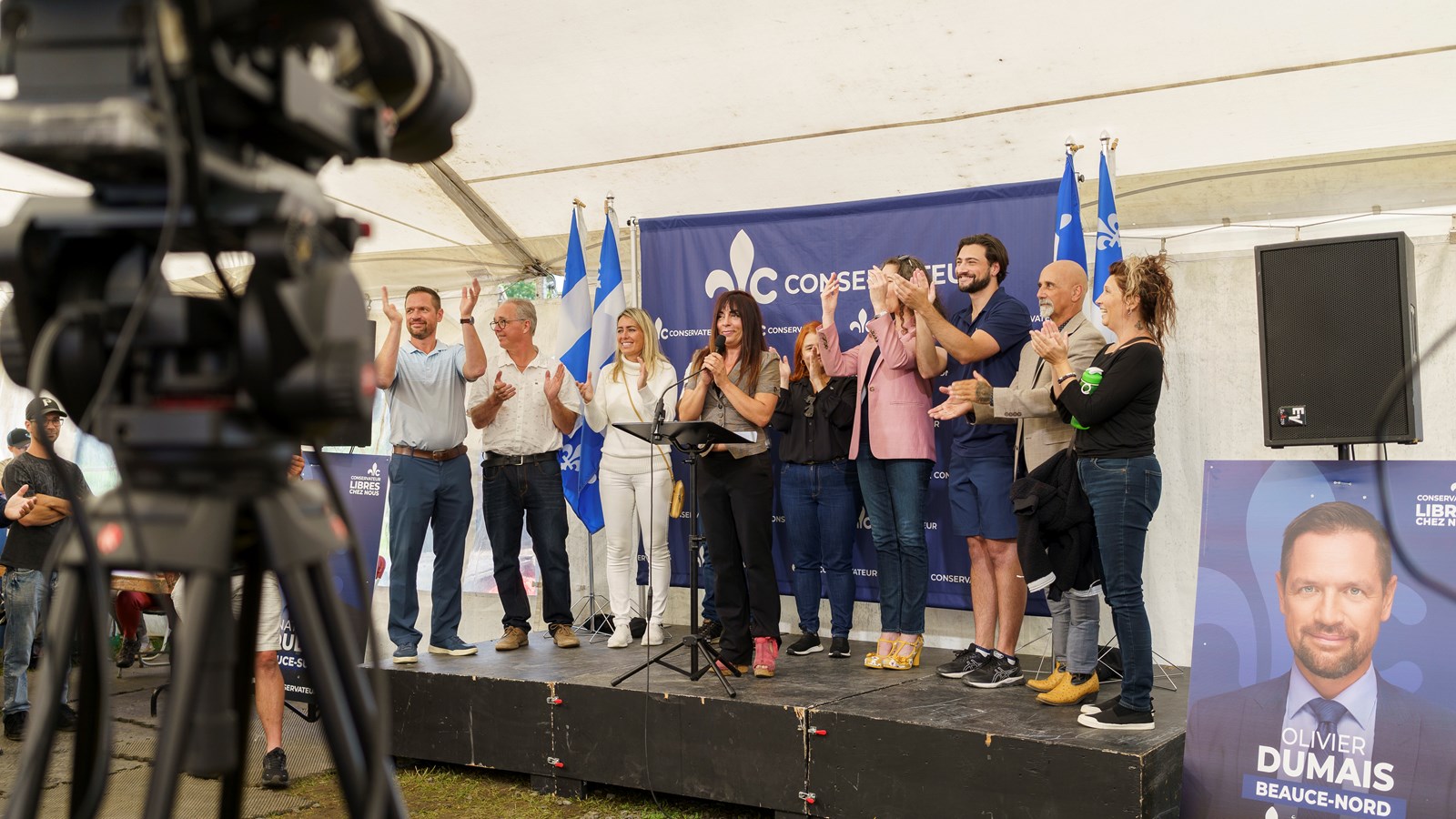 « Le Québec compte sur vous les Beaucerons » - Éric Duhaime