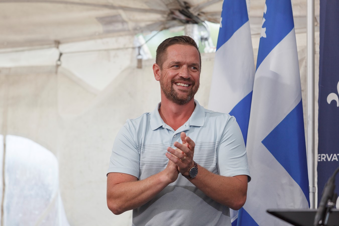 « Le Québec compte sur vous les Beaucerons » - Éric Duhaime