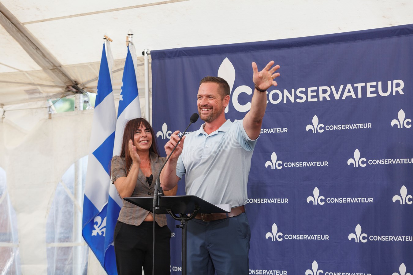 « Le Québec compte sur vous les Beaucerons » - Éric Duhaime