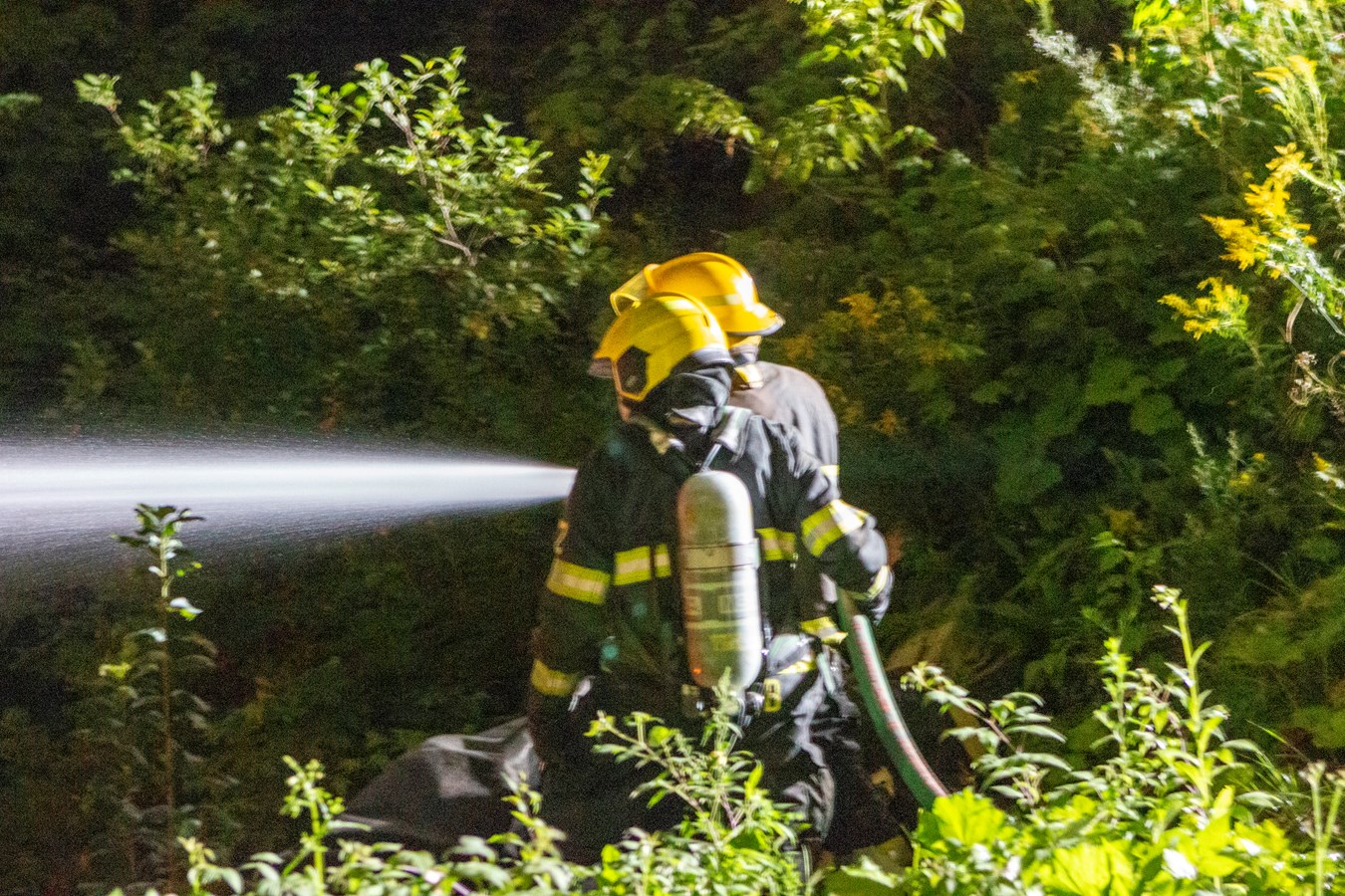 Un feu à ciel ouvert illégal à Beauceville