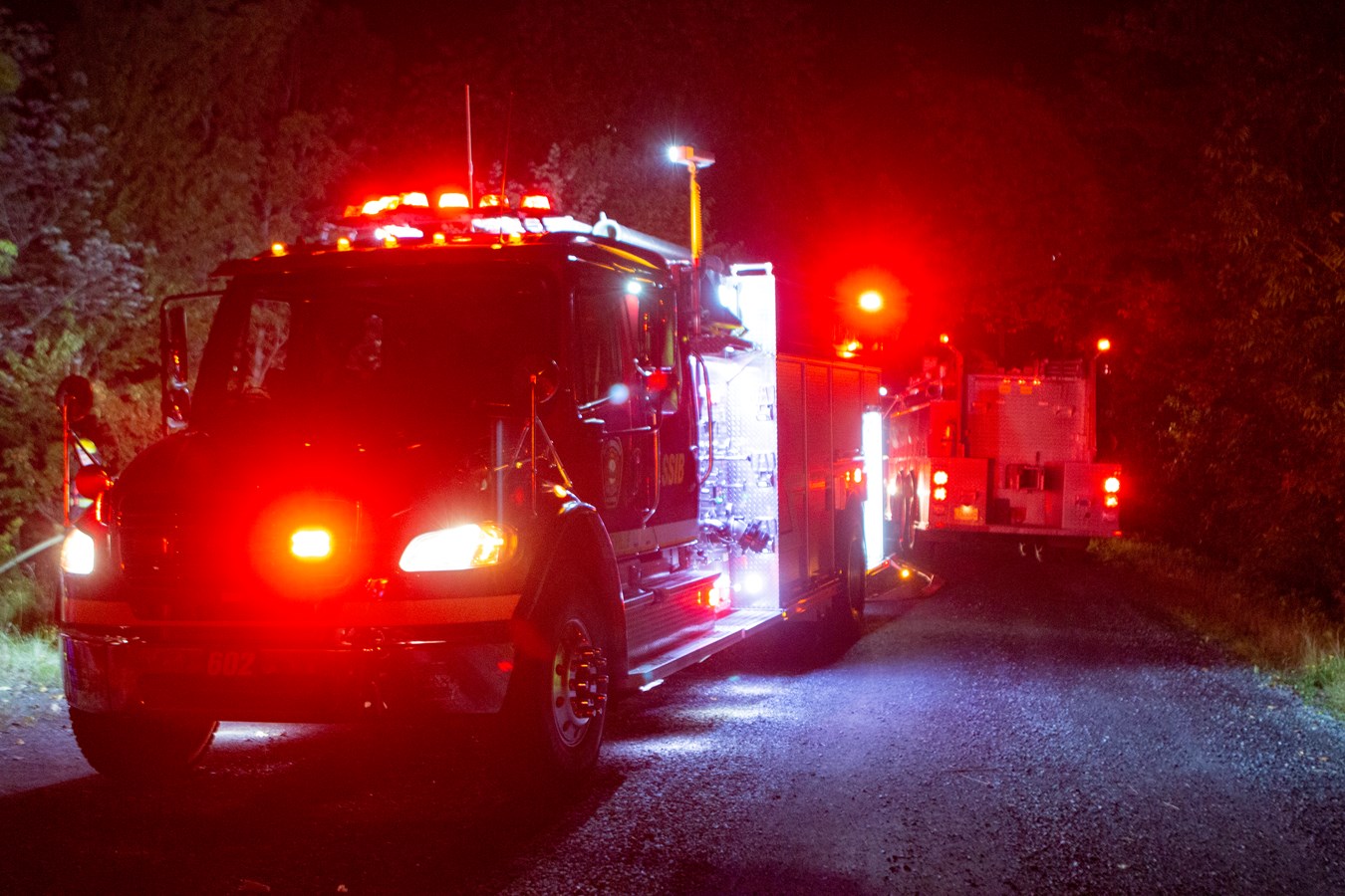 Un feu à ciel ouvert illégal à Beauceville