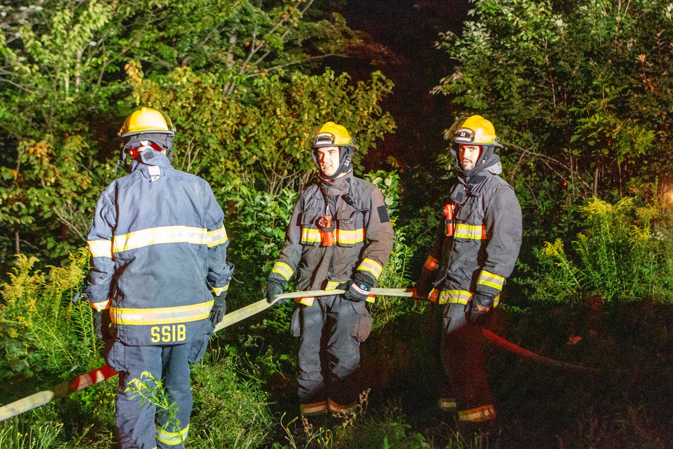 Un feu à ciel ouvert illégal à Beauceville
