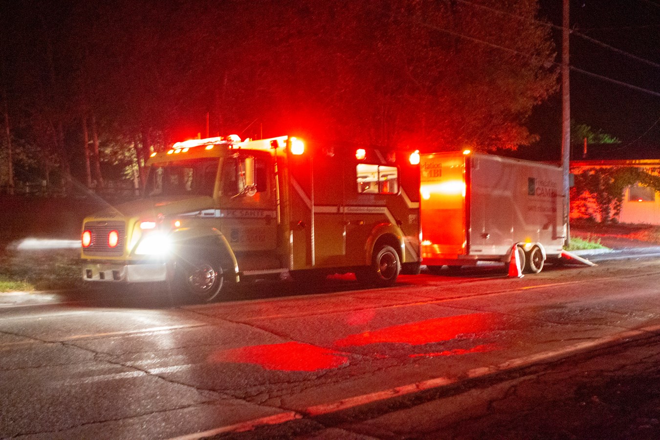 Deux faits divers survenus hier soir en Beauce