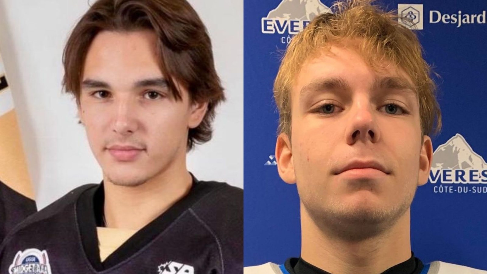 Zachary Thibeault et Anthony Côté.