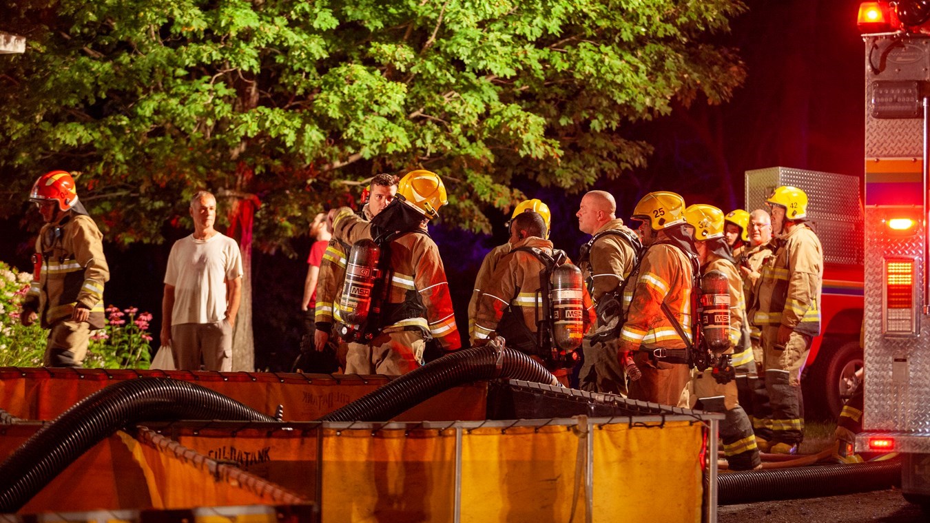 Un incendie fait d'importants dégâts dans une résidence de Sainte-Marie