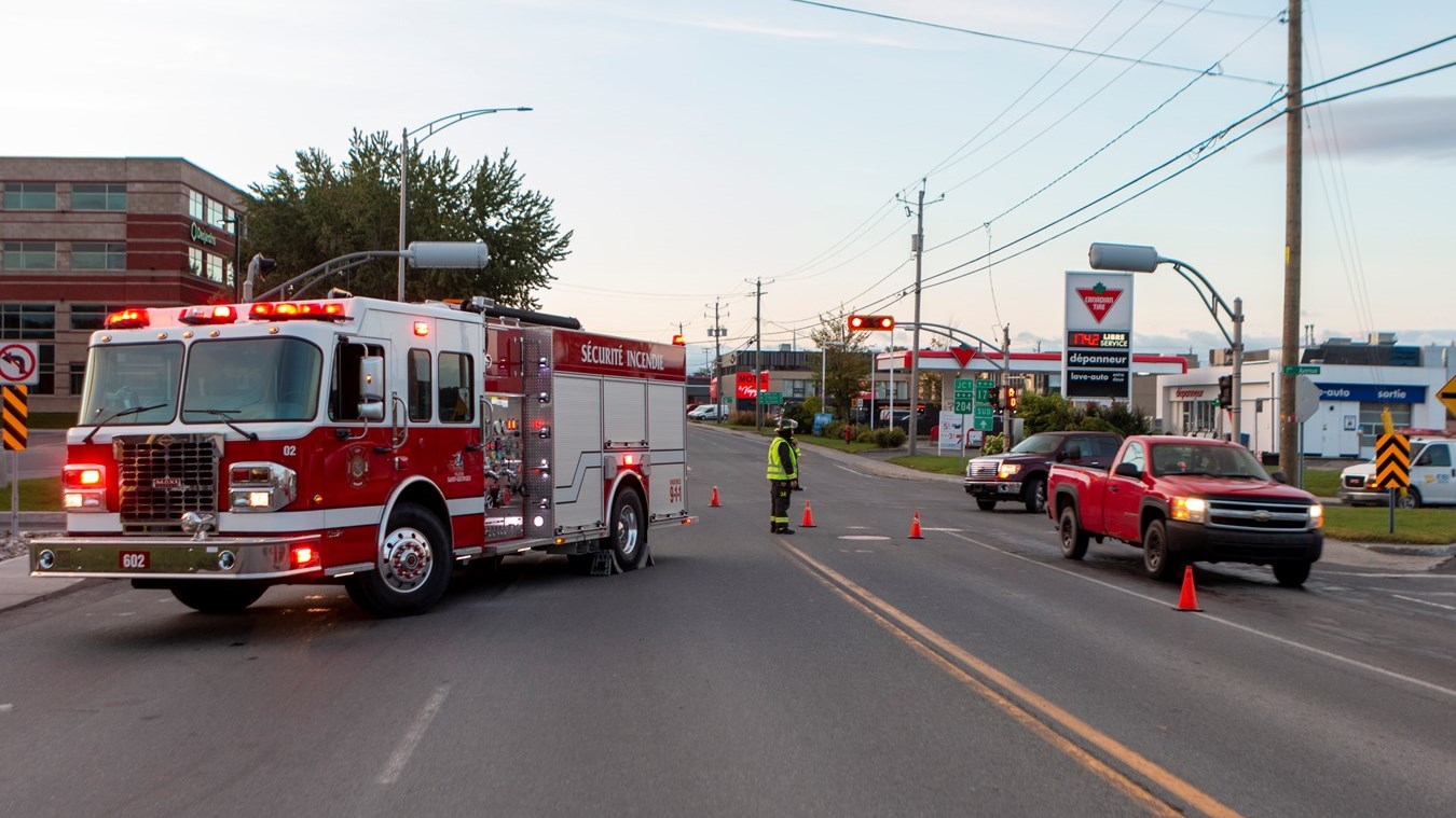Un incendie fait d'importants dégâts dans une résidence de Sainte-Marie