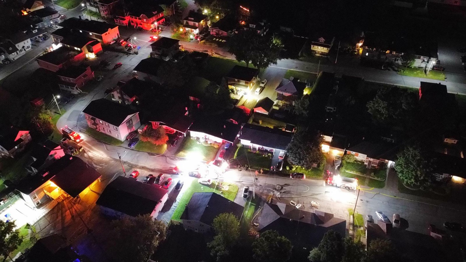 Feu de logements à Beauceville