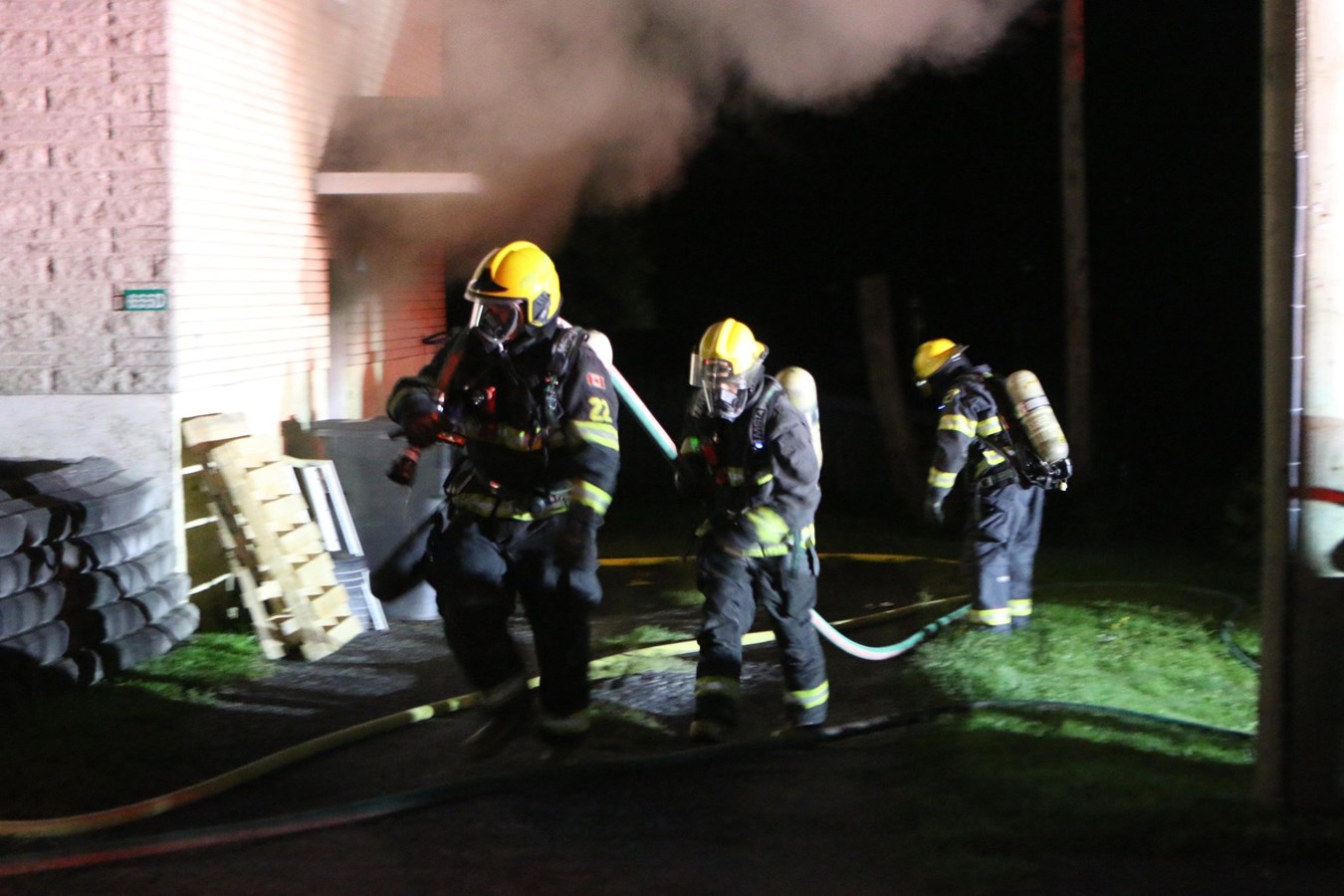 Feu de logements à Beauceville