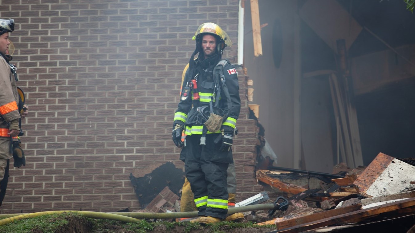 Le presbytère de Saint-Benoit-Labre détruit par les flammes