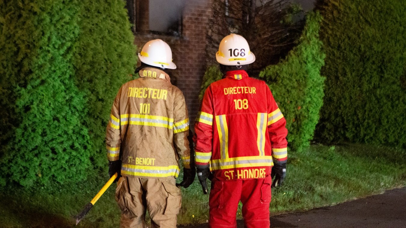 Le presbytère de Saint-Benoit-Labre détruit par les flammes