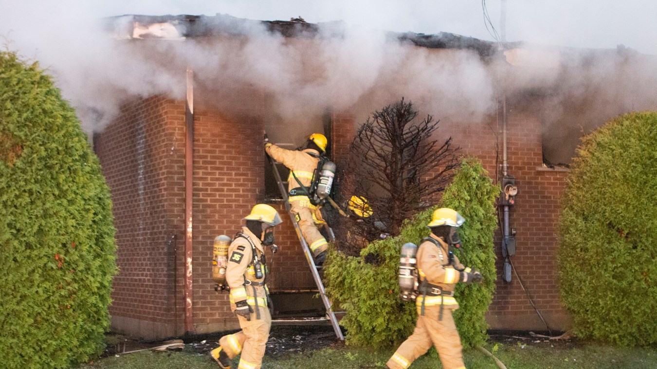 Le presbytère de Saint-Benoit-Labre détruit par les flammes