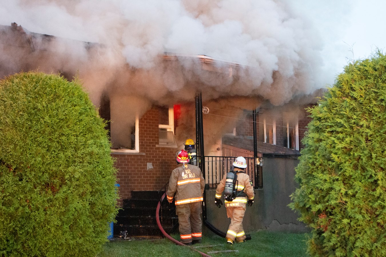 Le presbytère de Saint-Benoit-Labre détruit par les flammes
