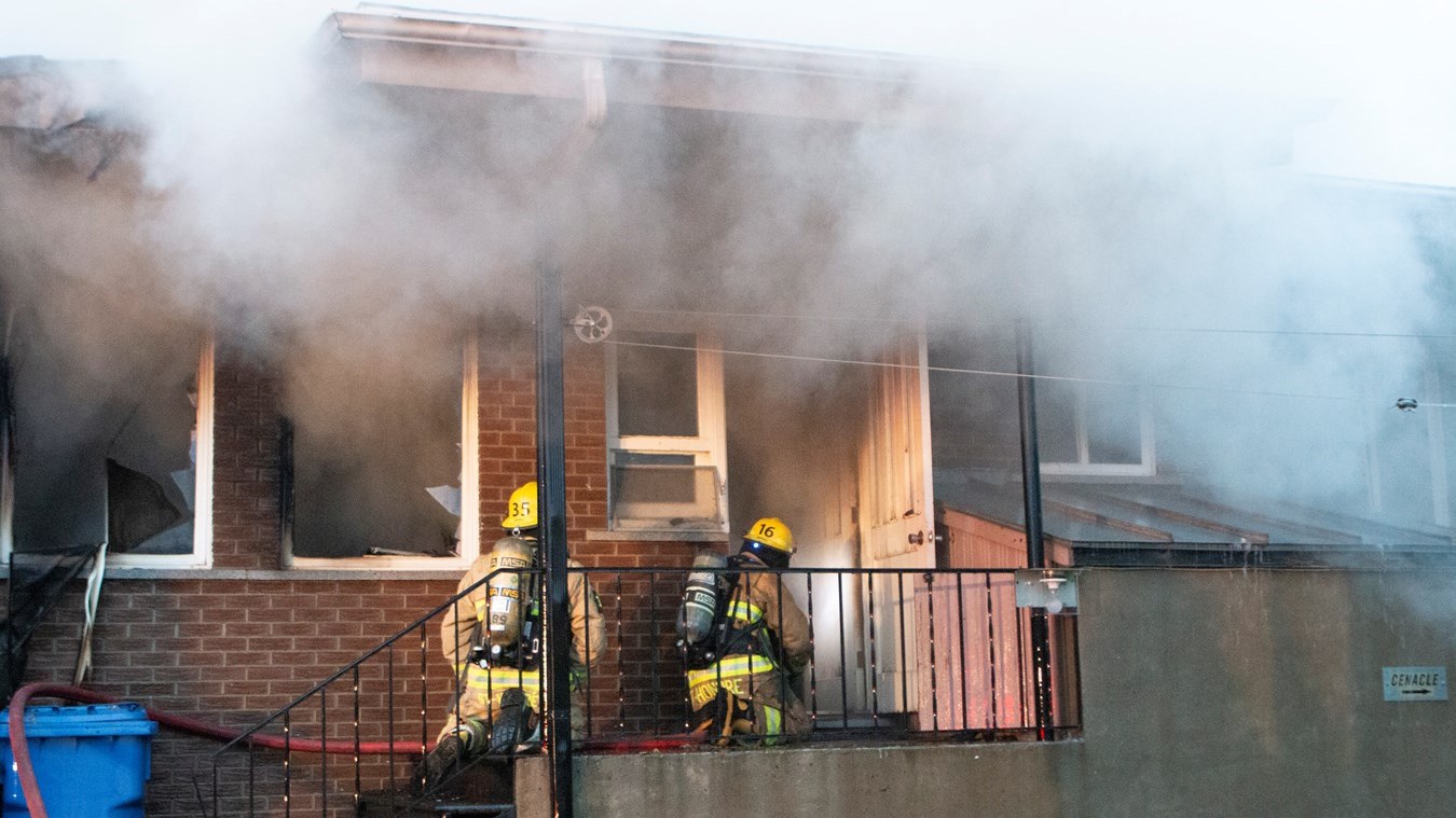 Le presbytère de Saint-Benoit-Labre détruit par les flammes