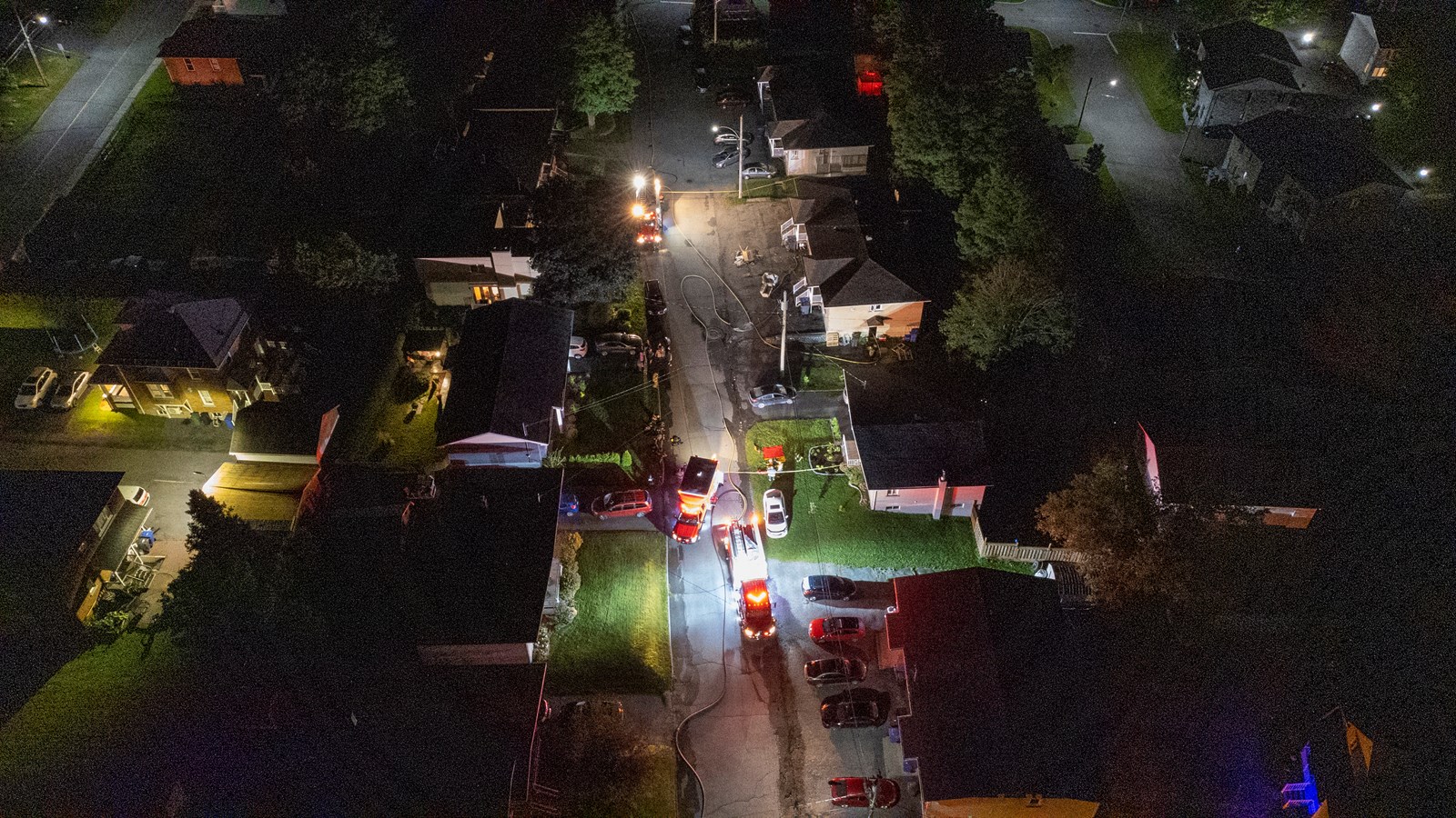Incendie à Beauceville: 10 locataires délogés
