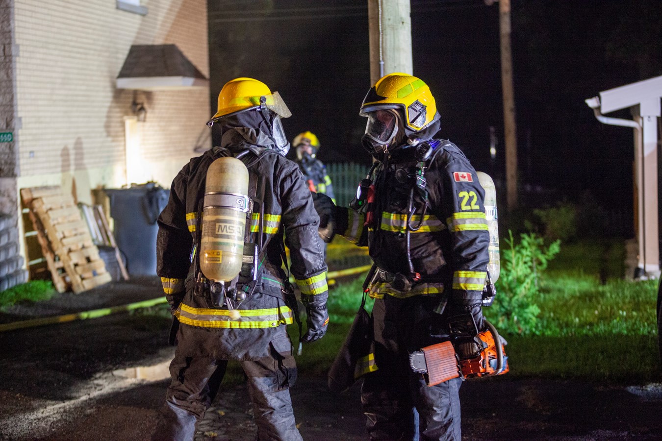 Incendie à Beauceville: 10 locataires délogés