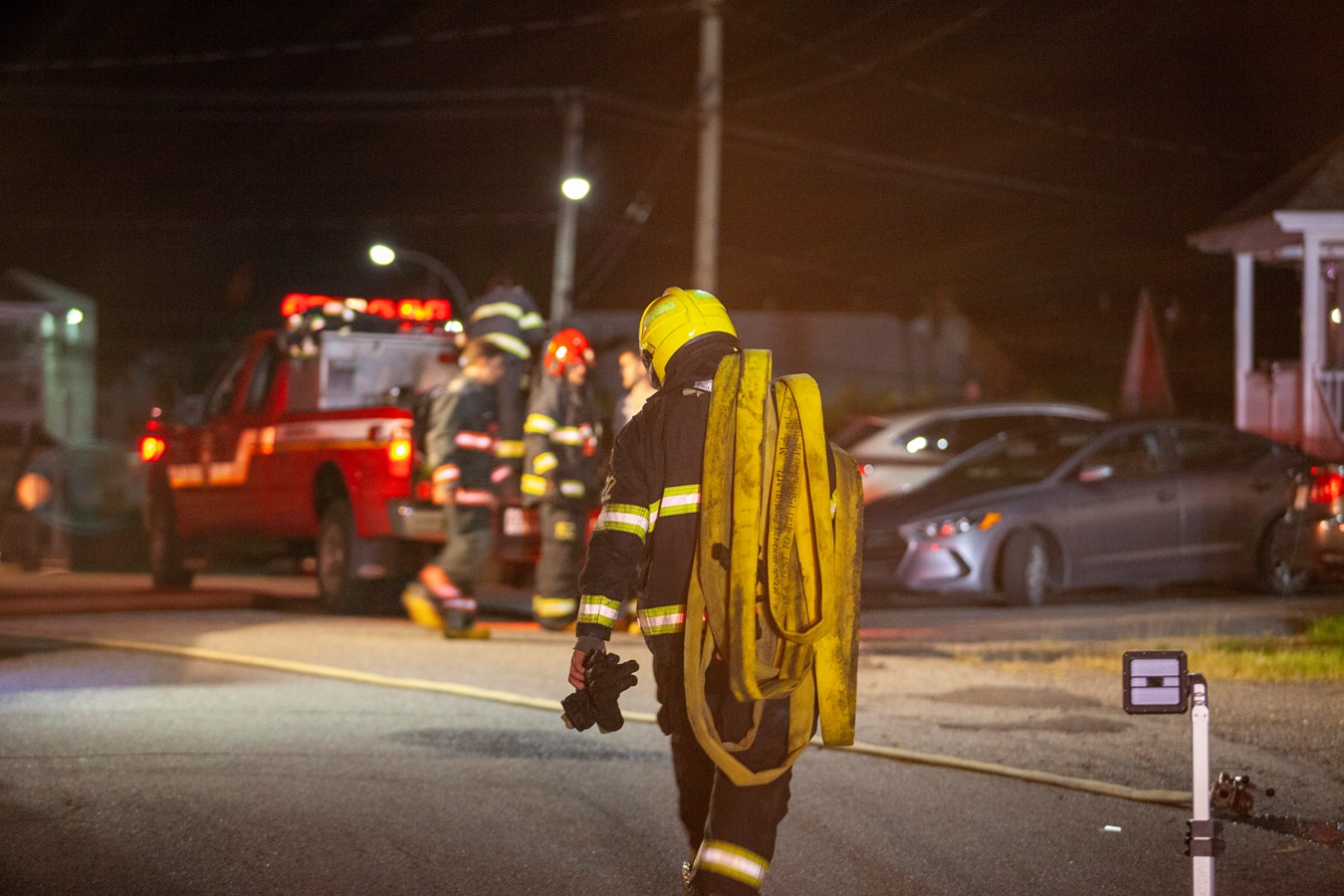 Incendie à Beauceville: 10 locataires délogés