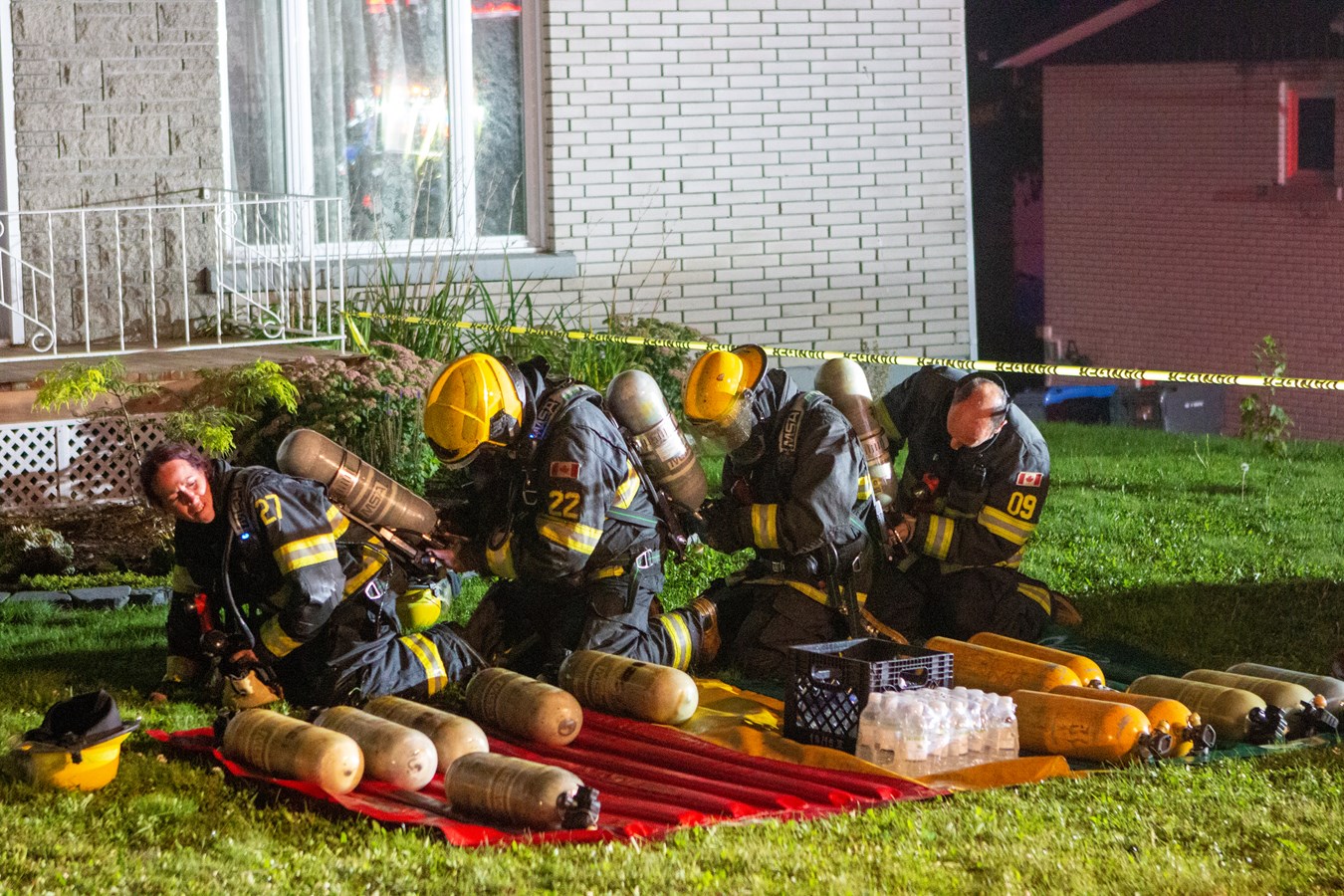 Incendie à Beauceville: 10 locataires délogés
