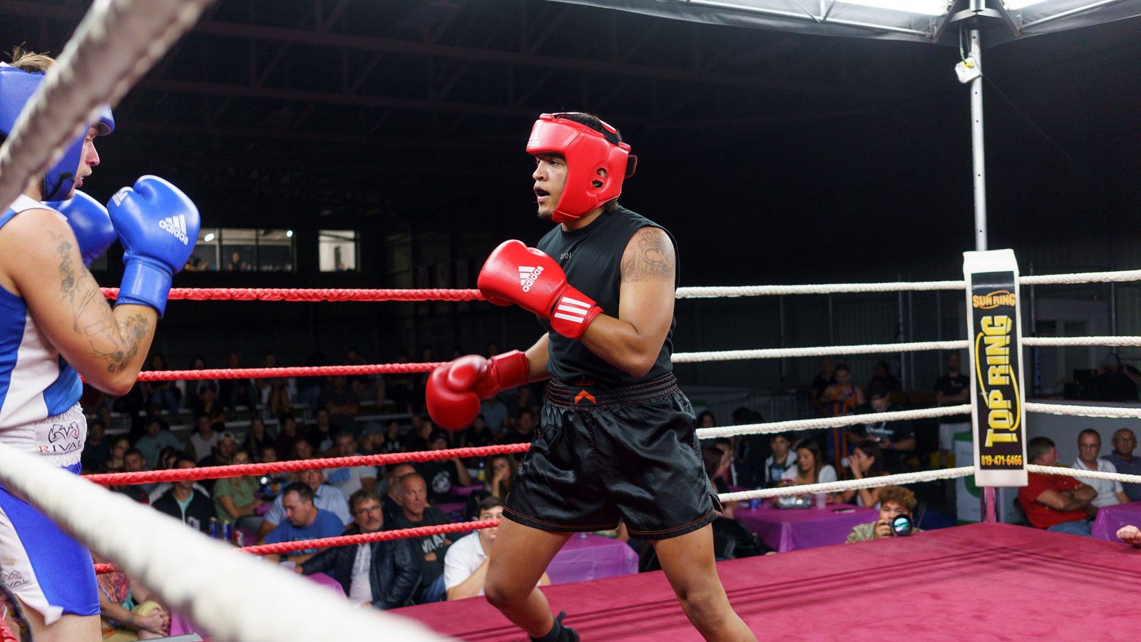 Un gala de boxe réussit à Saint-Zacharie