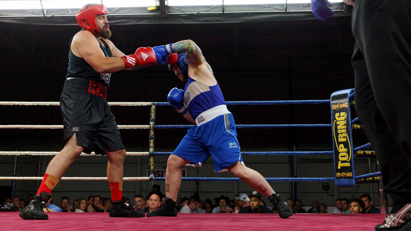 Un gala de boxe réussit à Saint-Zacharie
