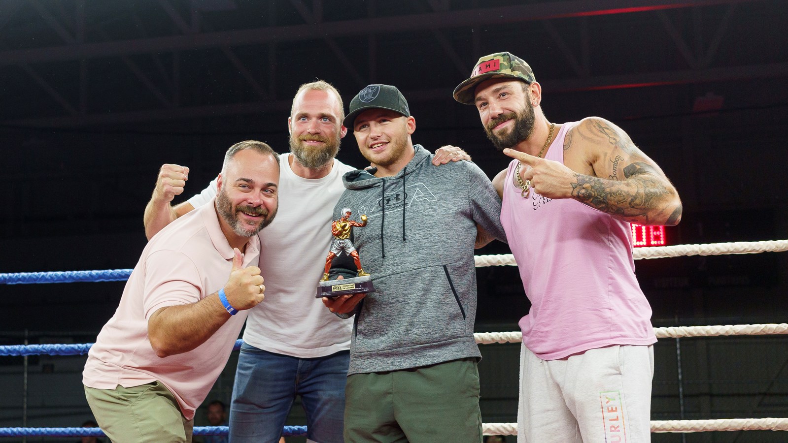 Un gala de boxe réussit à Saint-Zacharie