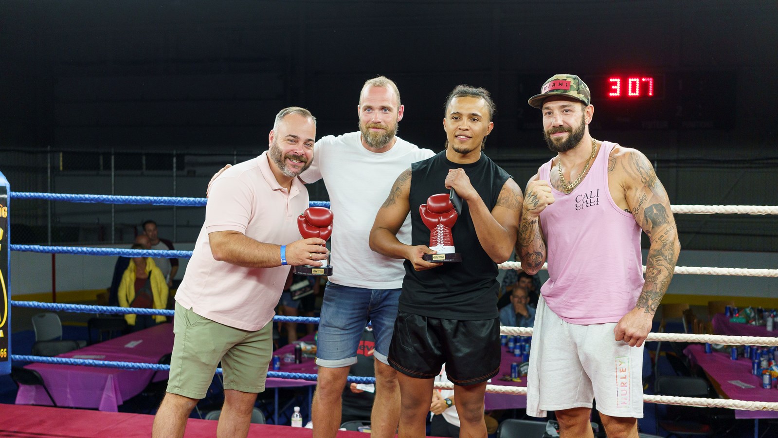Un gala de boxe réussit à Saint-Zacharie