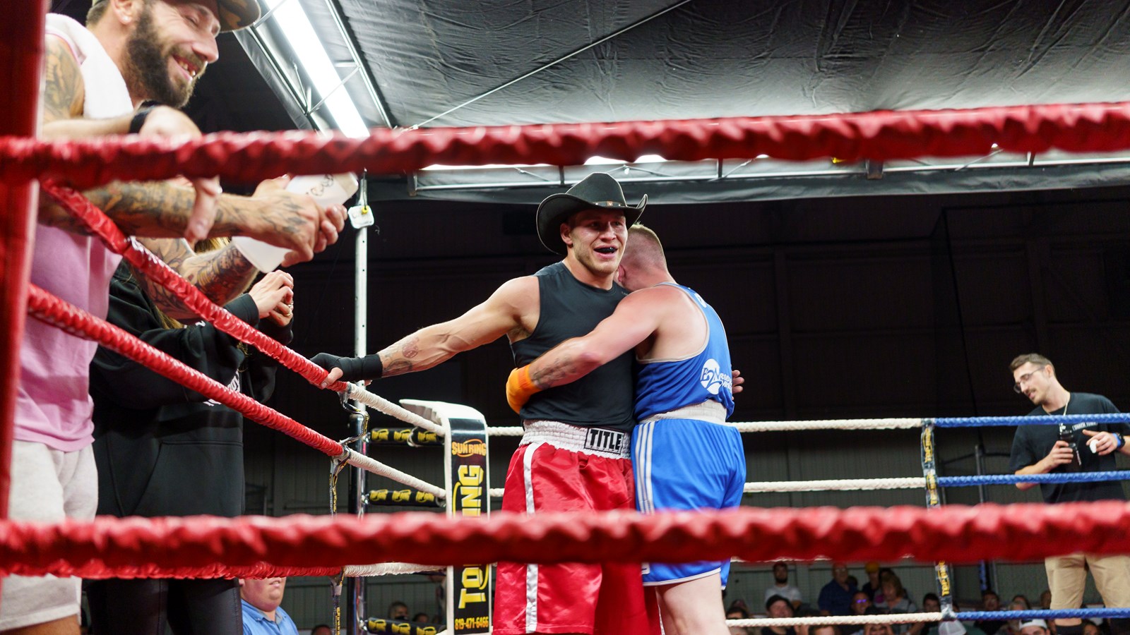 Un gala de boxe réussit à Saint-Zacharie