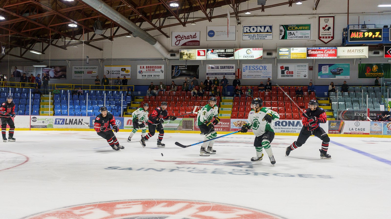 Hockey: les Condors étaient en feu pour l'ouverture de la saison