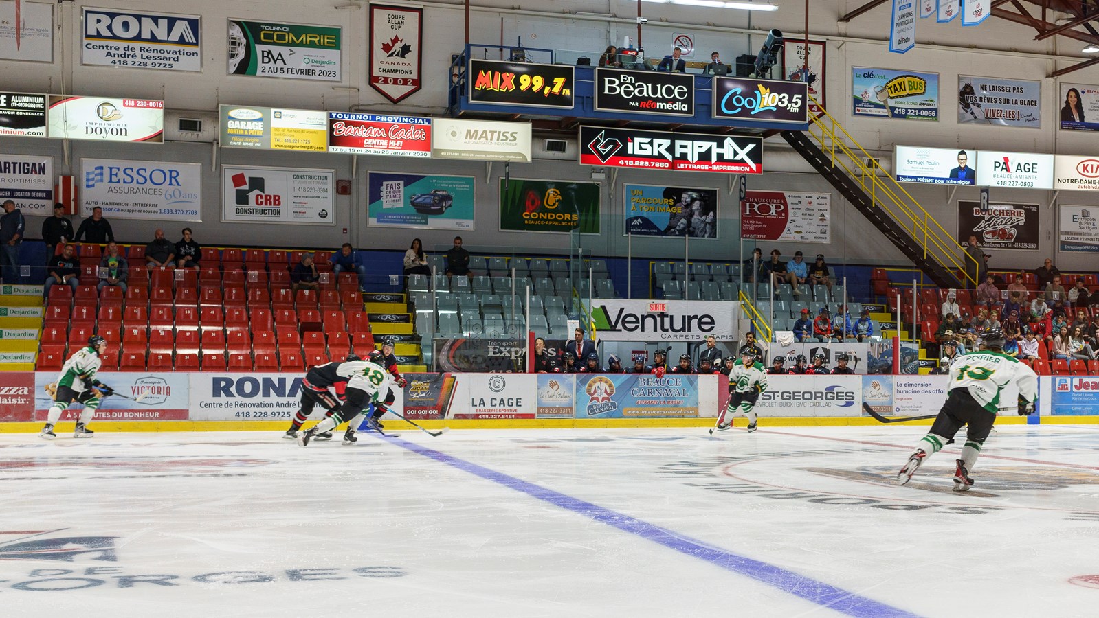 Hockey: les Condors étaient en feu pour l'ouverture de la saison
