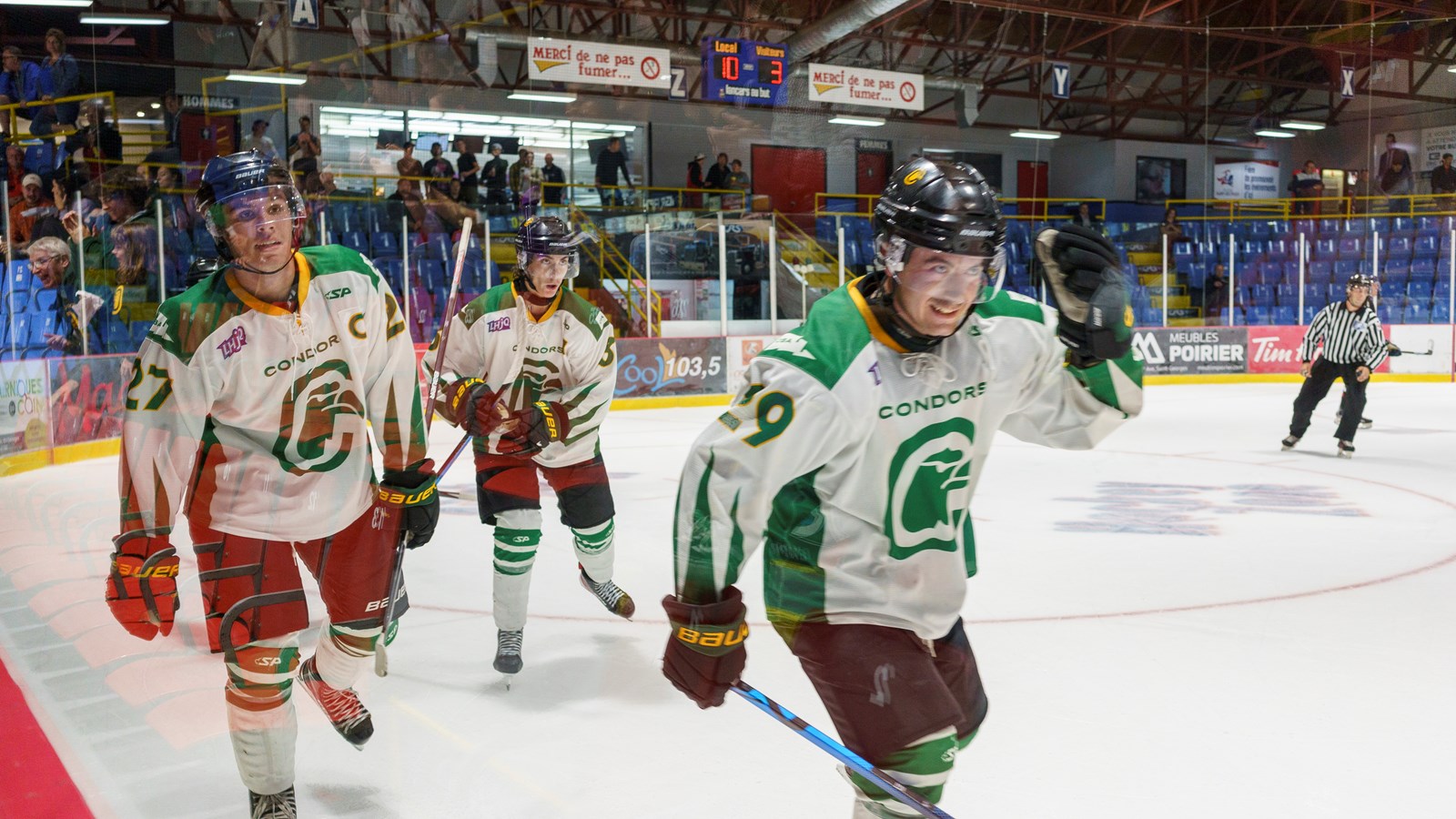 Hockey: les Condors étaient en feu pour l'ouverture de la saison