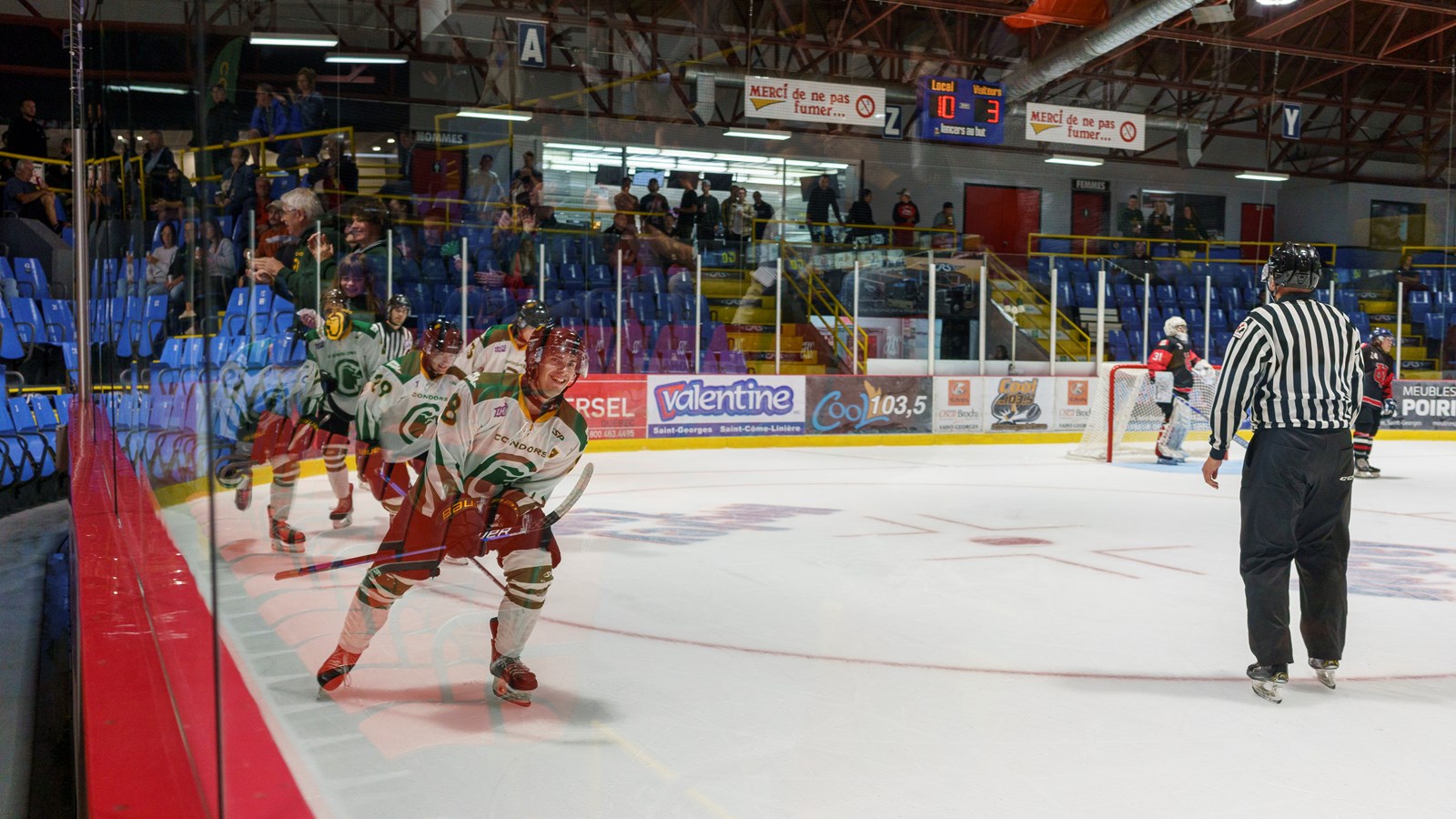 Hockey: les Condors étaient en feu pour l'ouverture de la saison