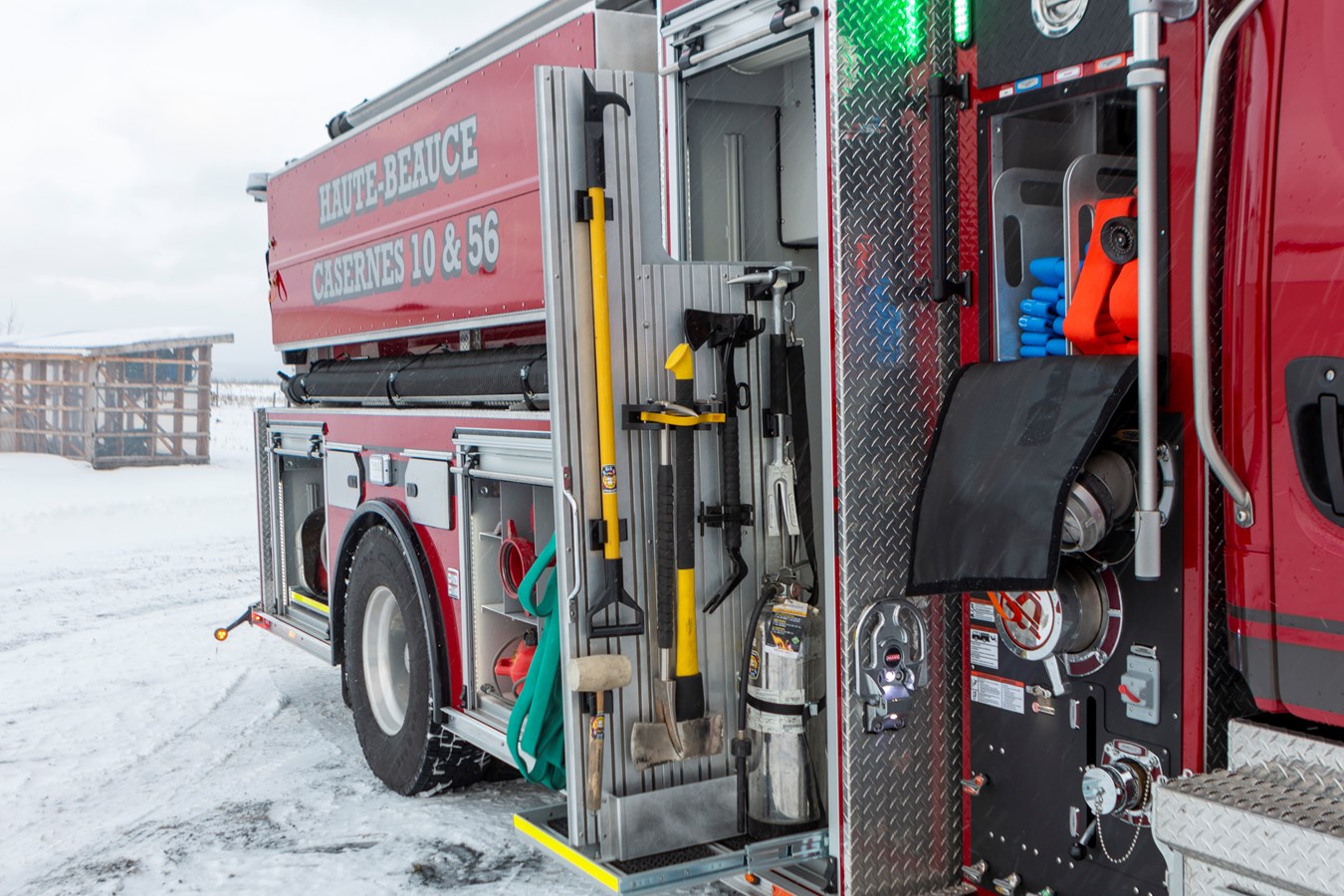 Un camion neuf pour les pompiers de la Haute-Beauce